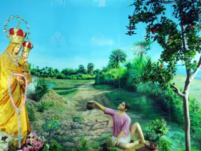 Second Apparition at Velankanni - Crippled Boy Healed by Our Lady