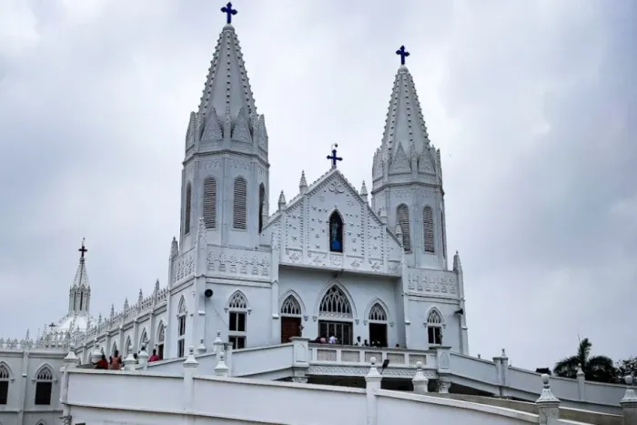 Velankanni Shrine Complex Overview - Basilica of Our Lady of Good Health